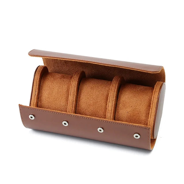 Triple Watch Leather Case |
