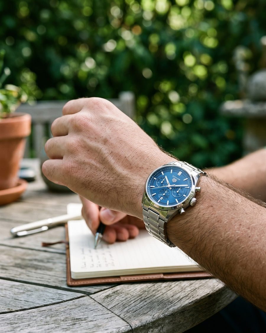 Aquilon on the wrist during a working day