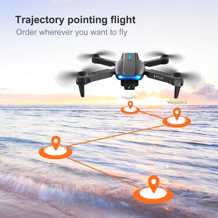 SkyFold Pro — Foldable Dual-Camera Drone | 4K UHD