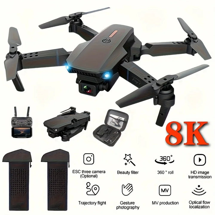 SkyFold Pro — Foldable Dual-Camera Drone | 4K UHD