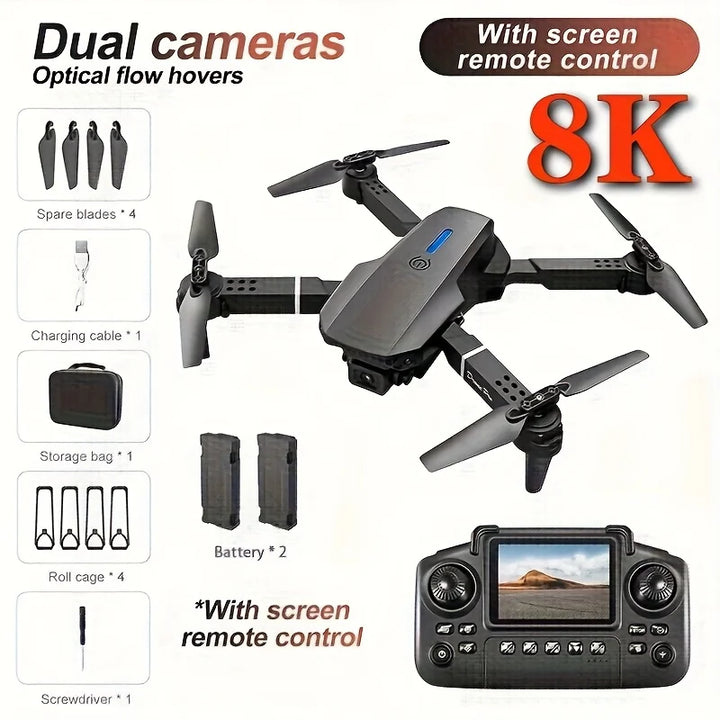 SkyFold Pro — Foldable Dual-Camera Drone | 4K UHD