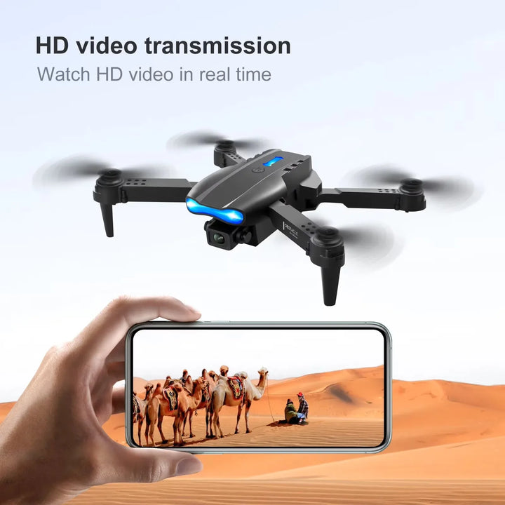 SkyFold Pro — Foldable Dual-Camera Drone | 4K UHD