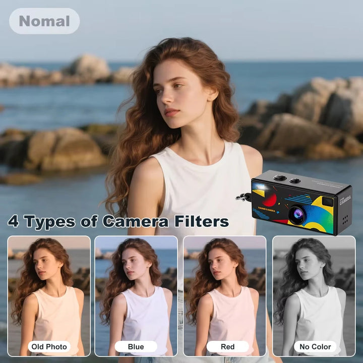 Retro Cam 1984 — Keychain Digital Camera | 1080P HD Camcorder
