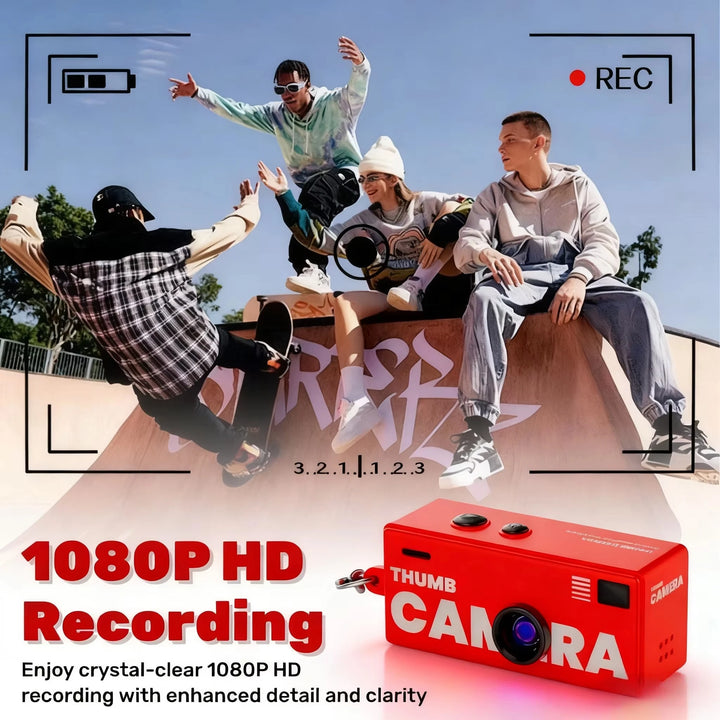 Retro Cam 1984 — Keychain Digital Camera | 1080P HD Camcorder