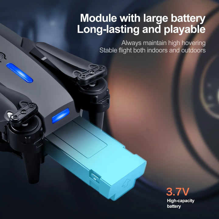 SkyFold Pro — Foldable Dual-Camera Drone | 4K UHD