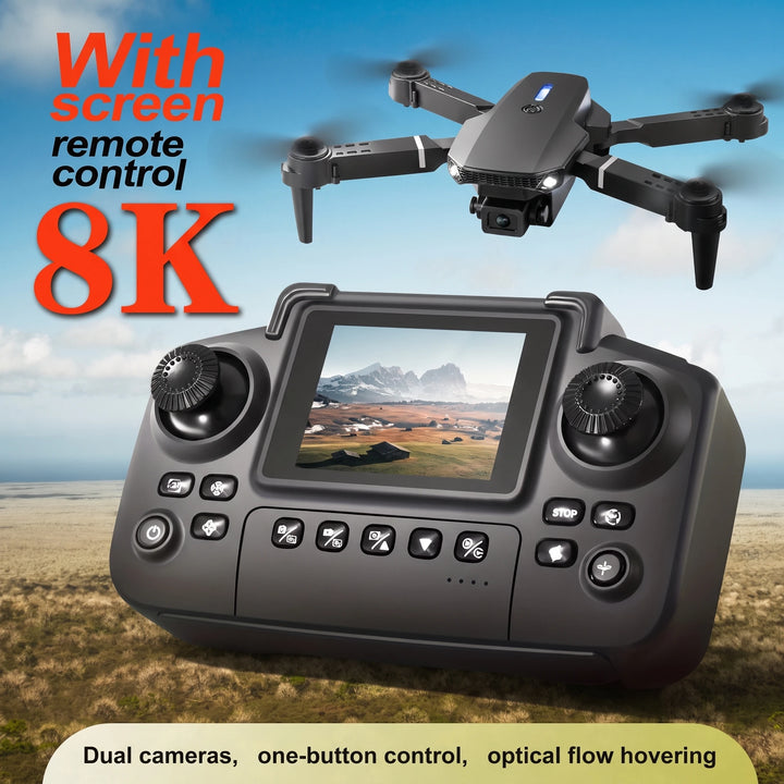 SkyFold Pro — Foldable Dual-Camera Drone | 4K UHD