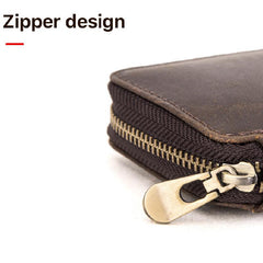 Vintage Handmade Leather Watch Storage Bag |