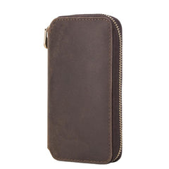 Vintage Handmade Leather Watch Storage Bag |