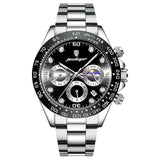 Steel Silver Black