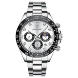 Steel Silver White